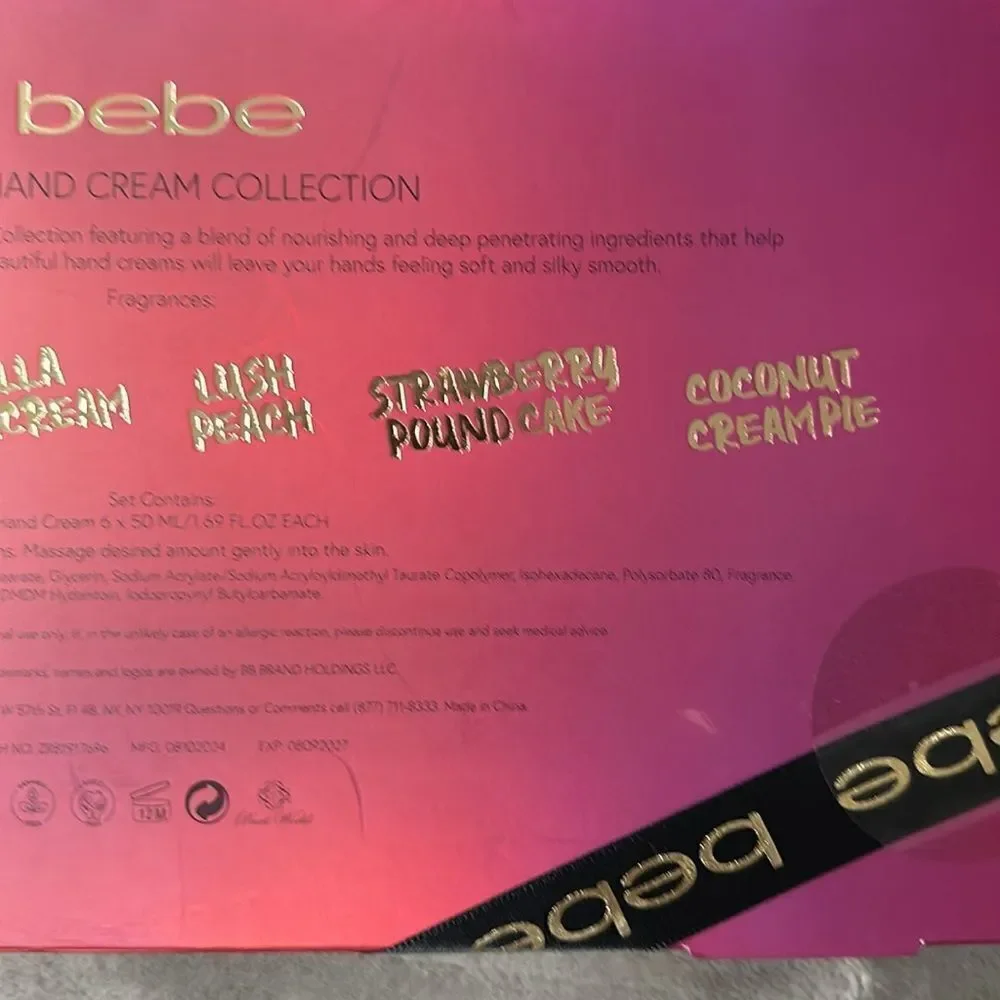 bebe new packaging